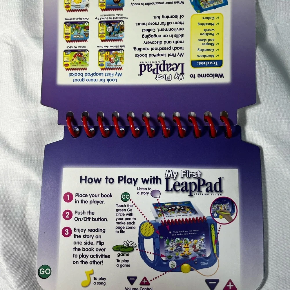 My First LeapPad Leap To The Moon Interactive Math Book LeapFrog‎